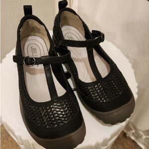 JBU Black Mary Jane Flats